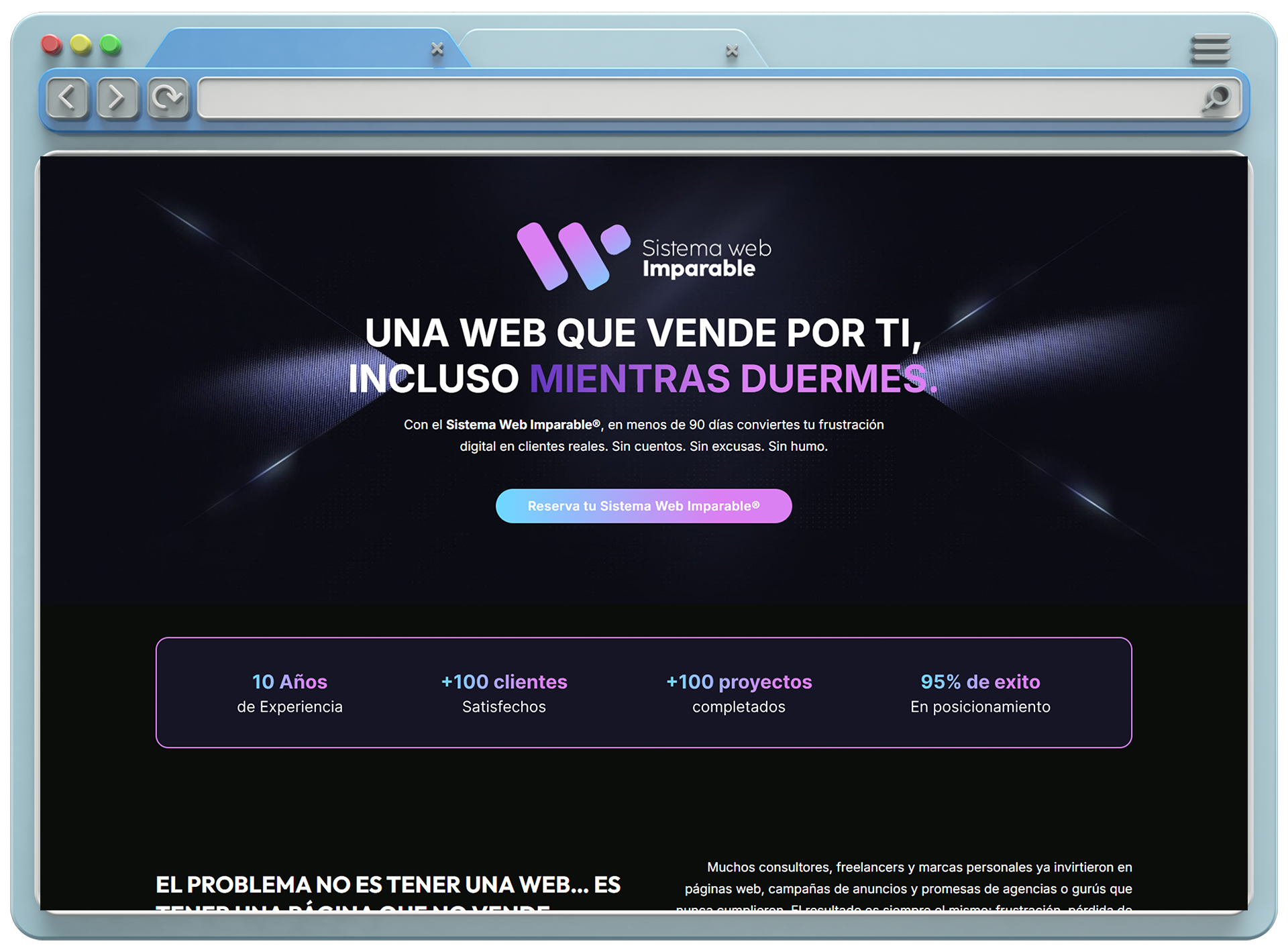 Por qué mi página web no vendía